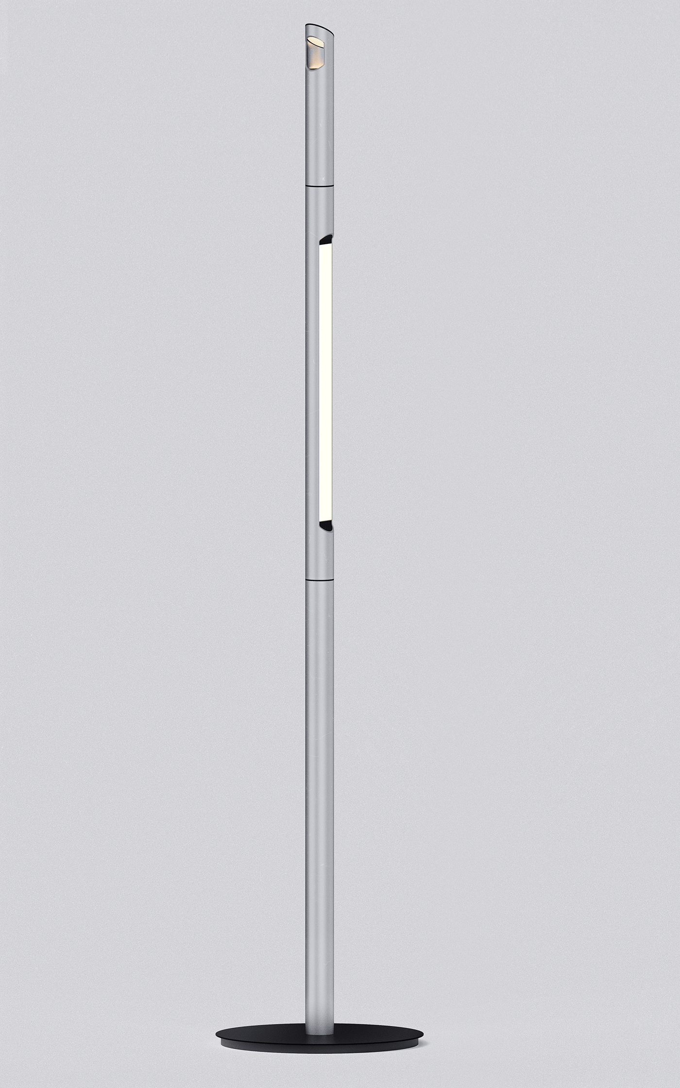 Lighting Design  indoor lighting lamp design modular design standing lamp modern lamp rotatable aluminum Student design prototype