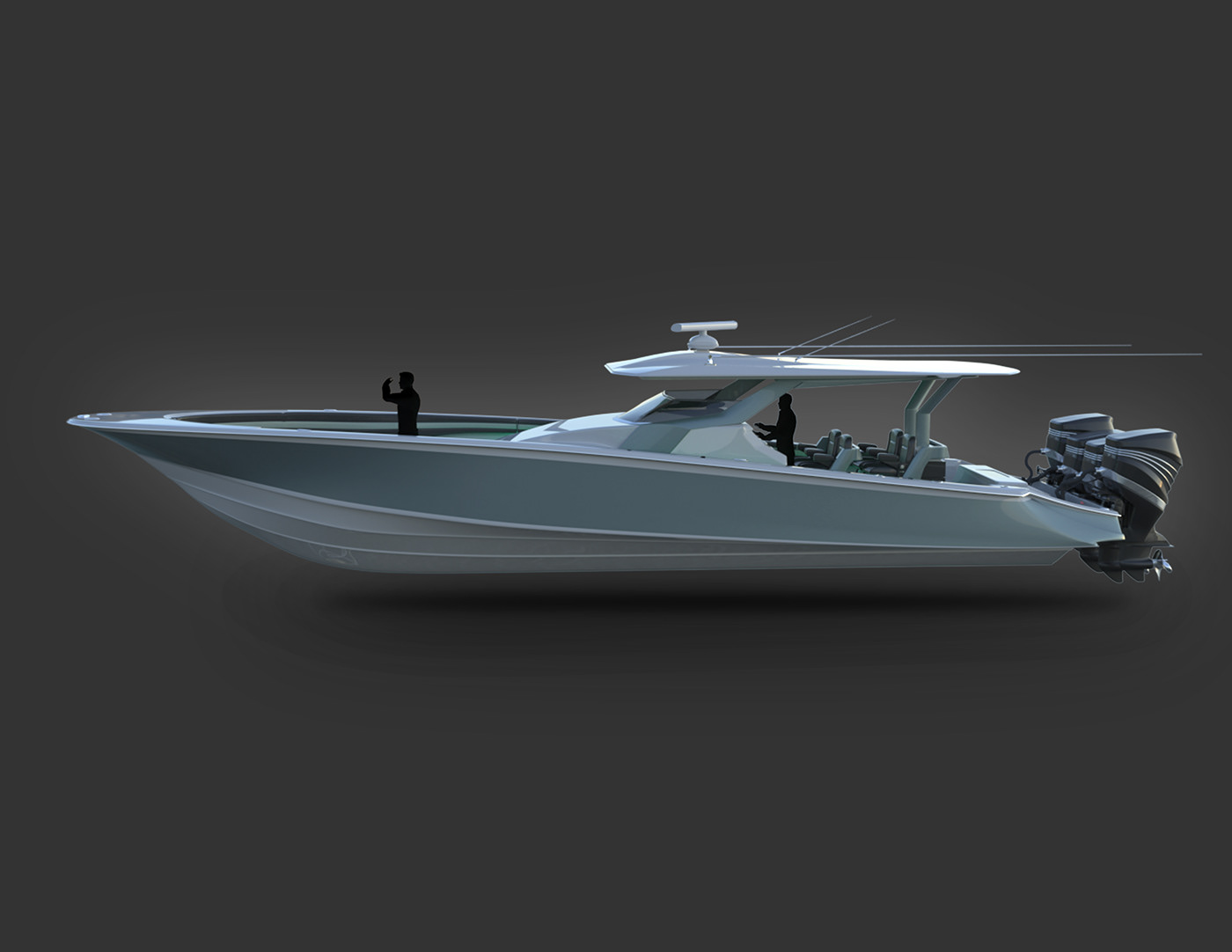 Boat Concept boat design Yacht Design yacht Power Boat yacht concept Boat Concept yacht renders center console offshore