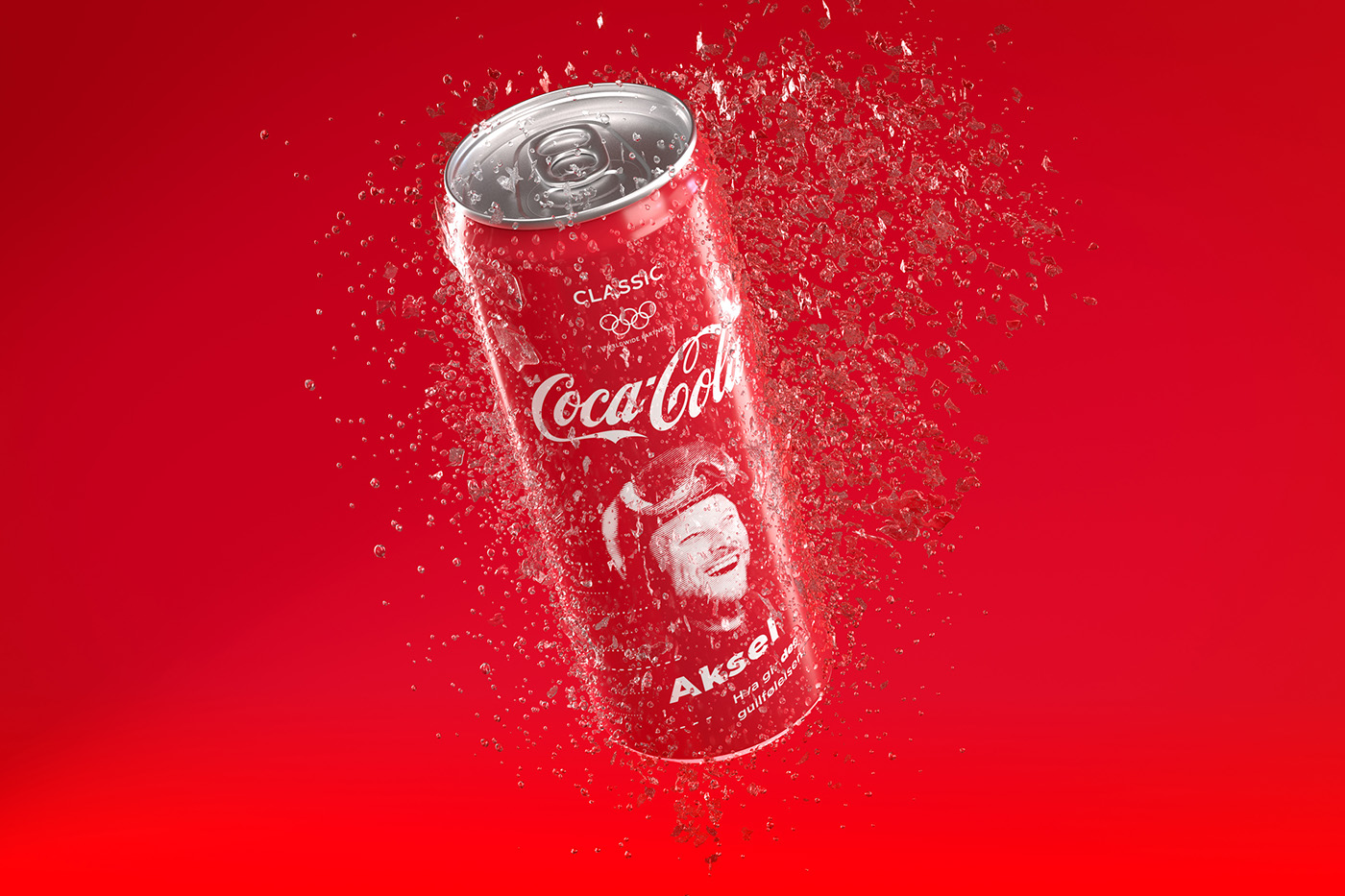 cinema4d Coca Cola 3D CGI effects photoreal Slim c4dtoa