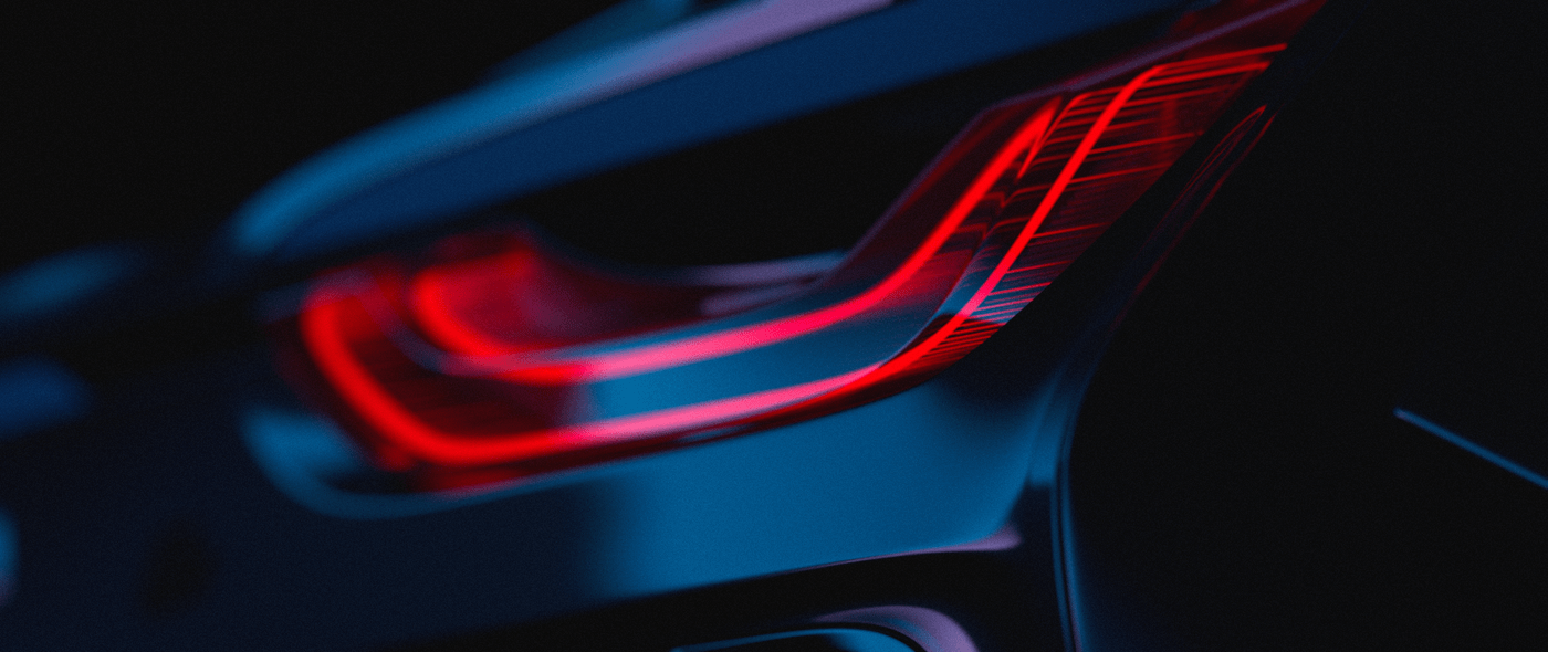 automotive   BMW neon night Cars light