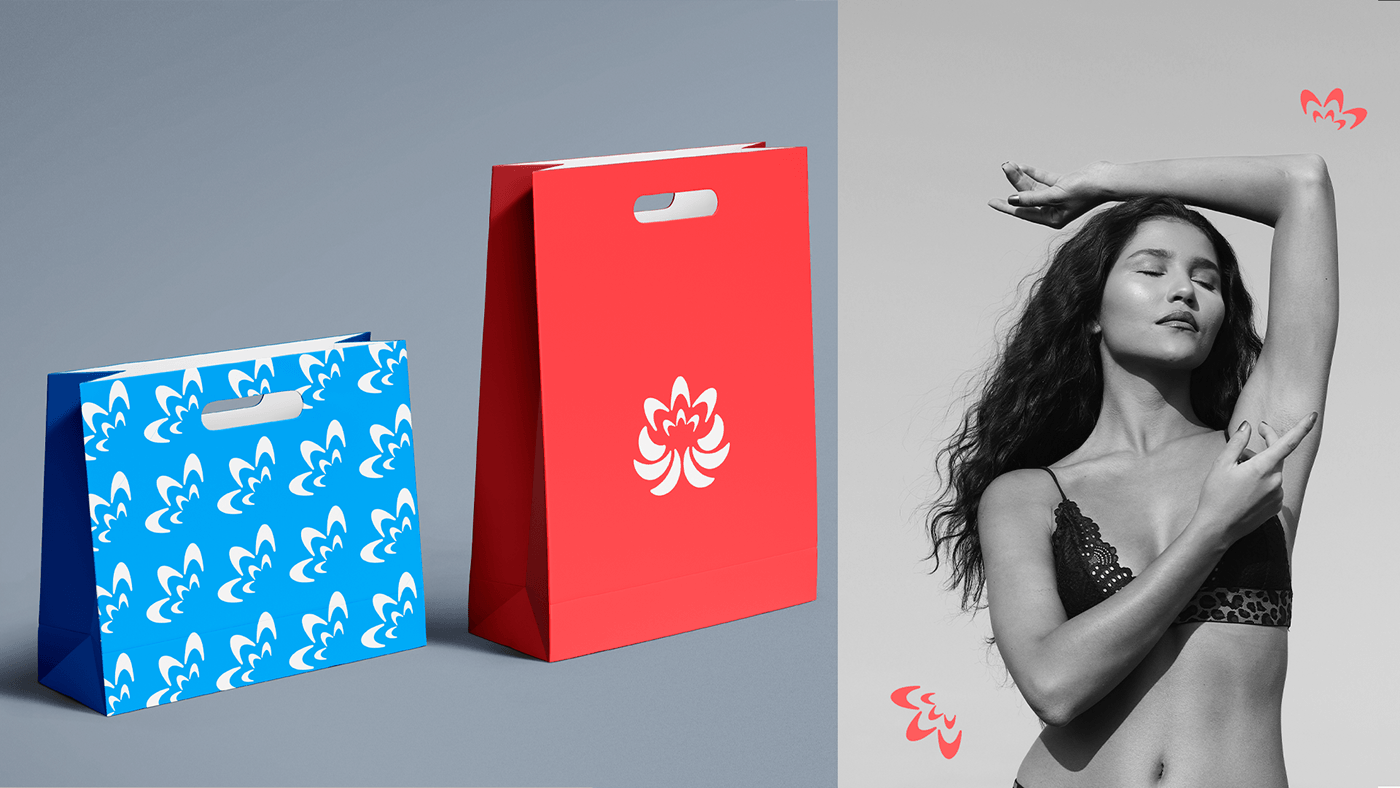 Paper bags for brand identity