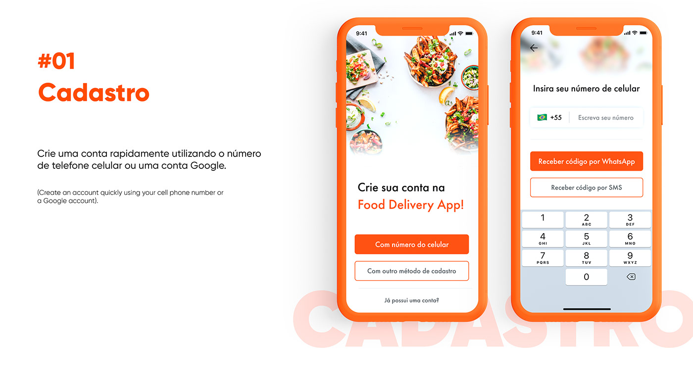 delivery app food app food app delivery Interaction design  interface design ordering produc design rappi user experience uxui