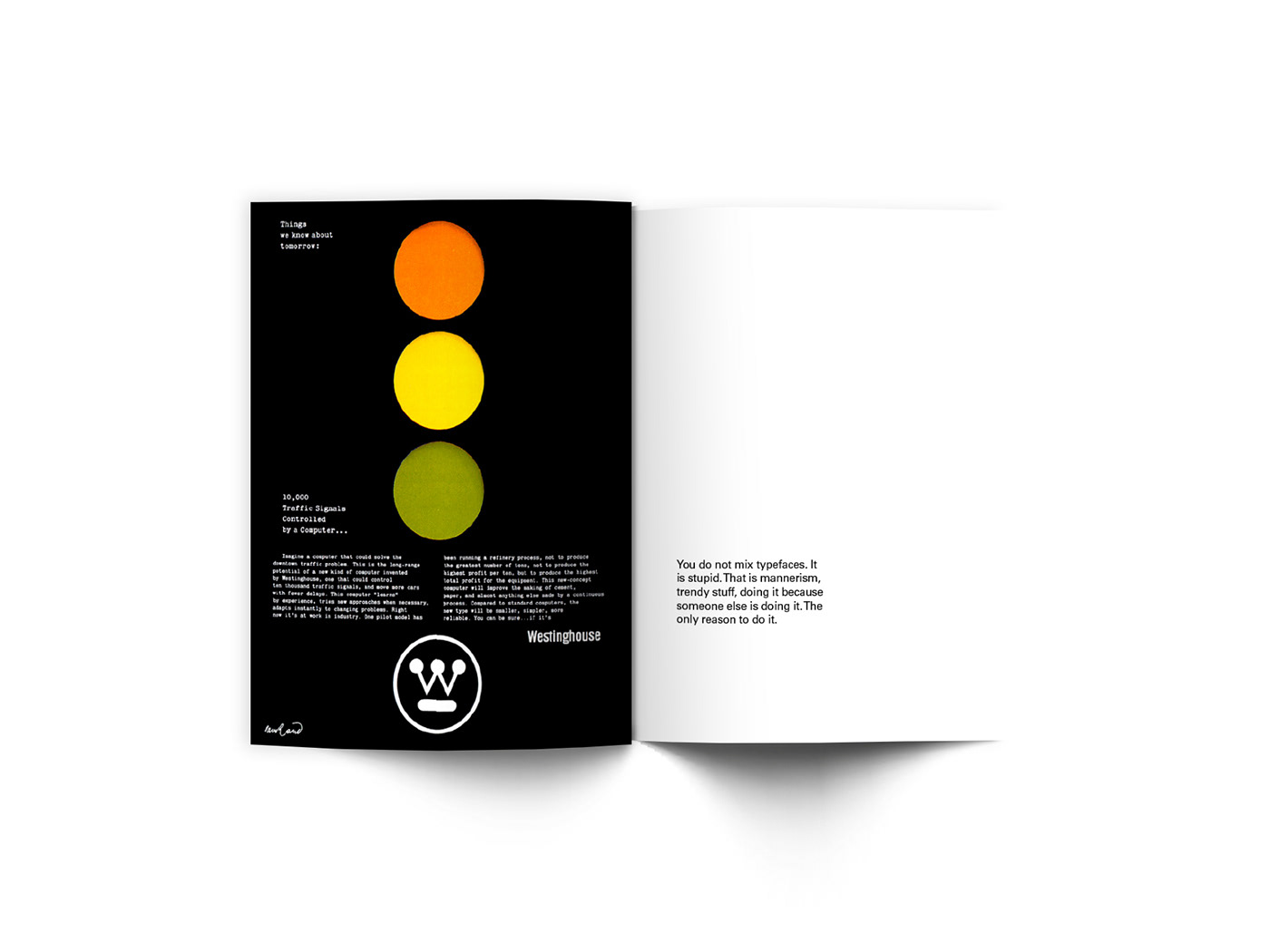 Layout Design typography   Magazine design Paul Rand