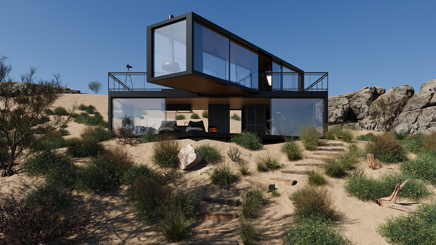 Render architecture visualization 3D 3ds max corona archviz CGI casa home