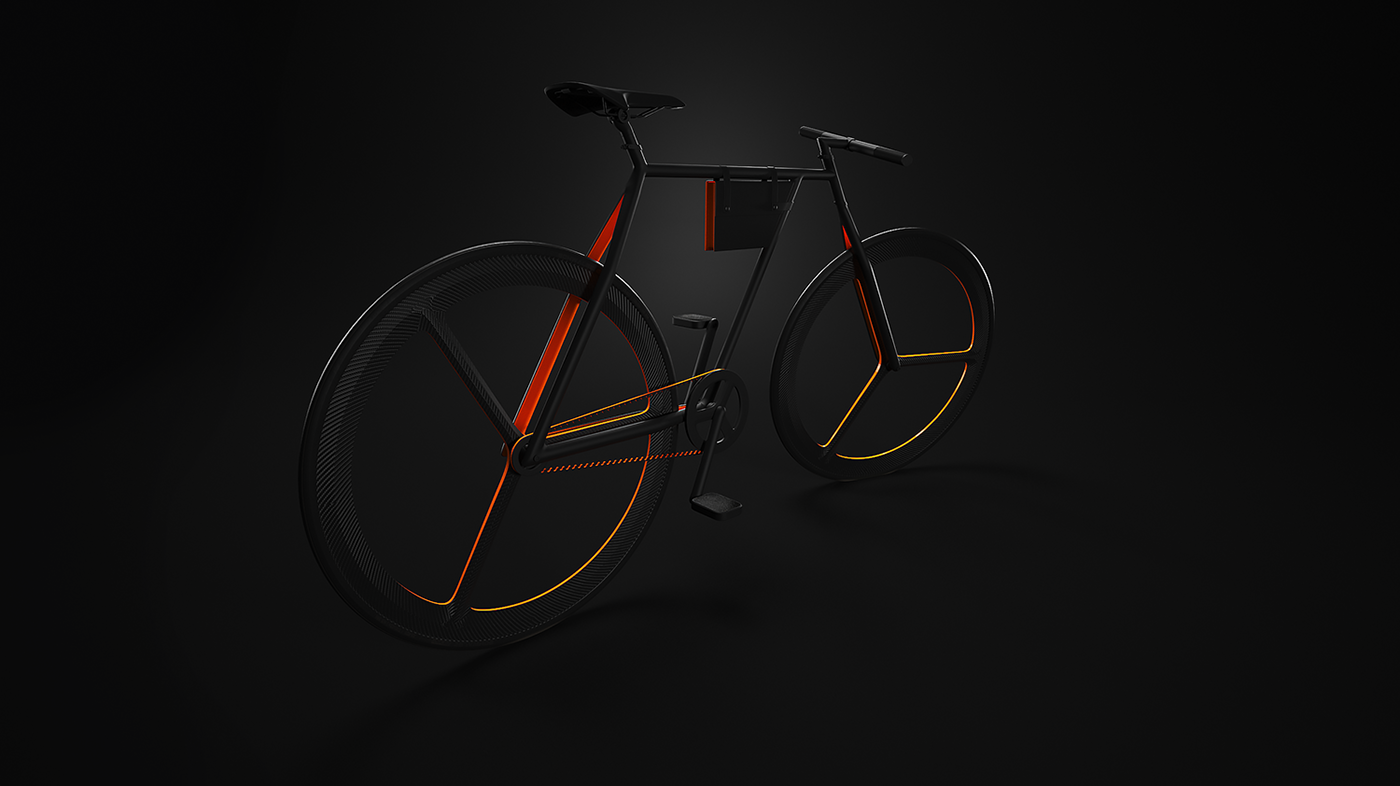 ION ion lucin Bicycle Bike design motion industrial Typeface font free Product Branding brand V Ray cinema 4d logo