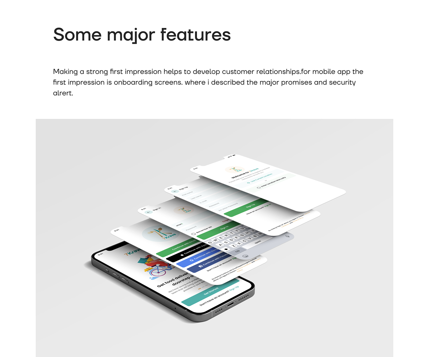 app app design application Ecommerce food delivery Mobile app UI UI/UX UX design visual design
