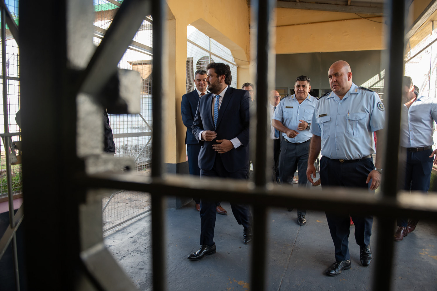 Fotoperiodismo carcel Prision Jail prison policia Politica argentina