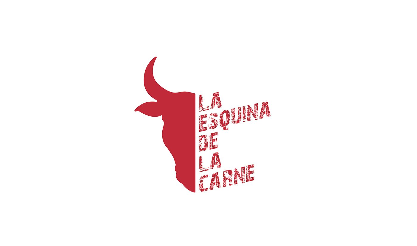 carne carniceria corporativa identidad logo Logotipo mockups letrero menu delantal
