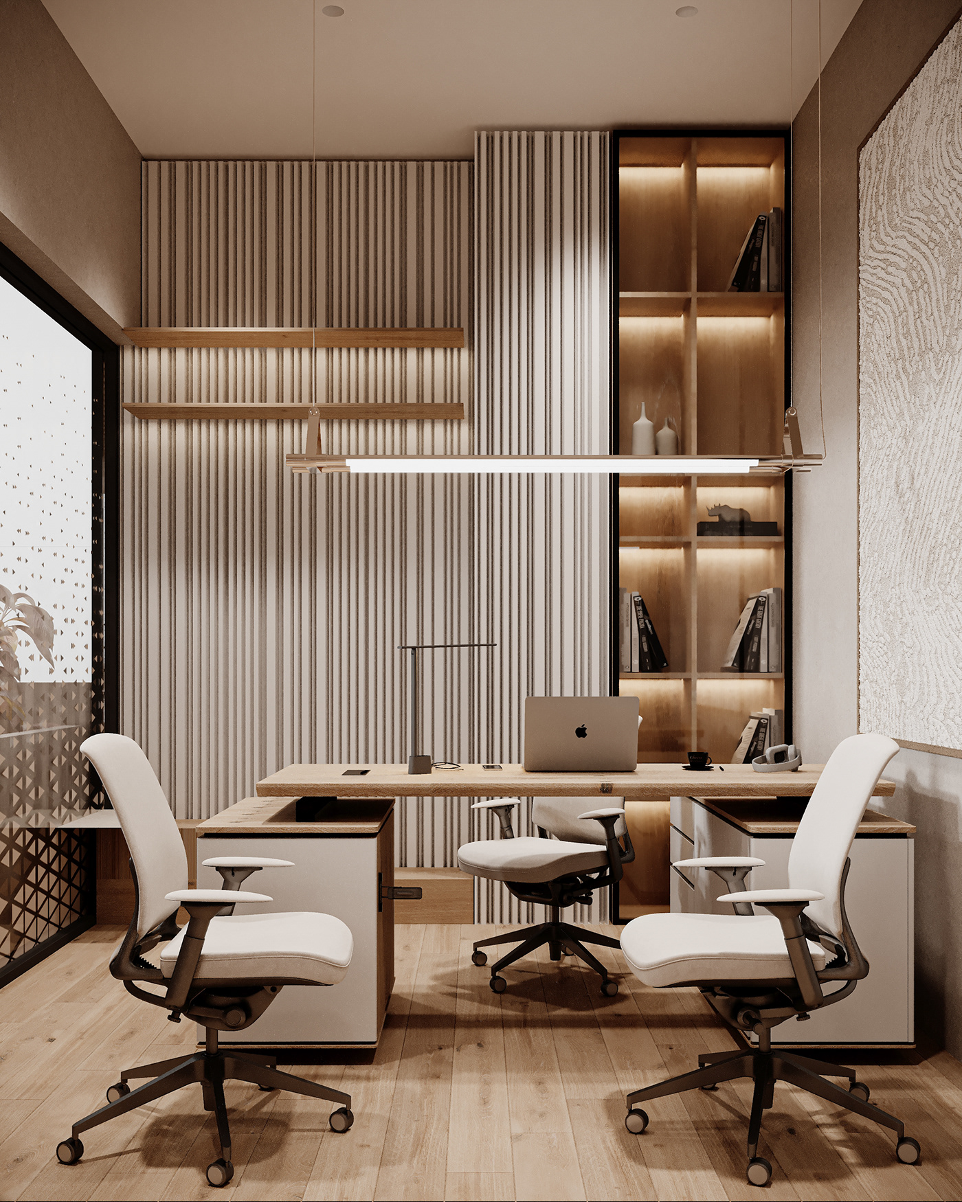 Office Design Interior architecture interior design  visualization Render archviz CGI corona 3ds max