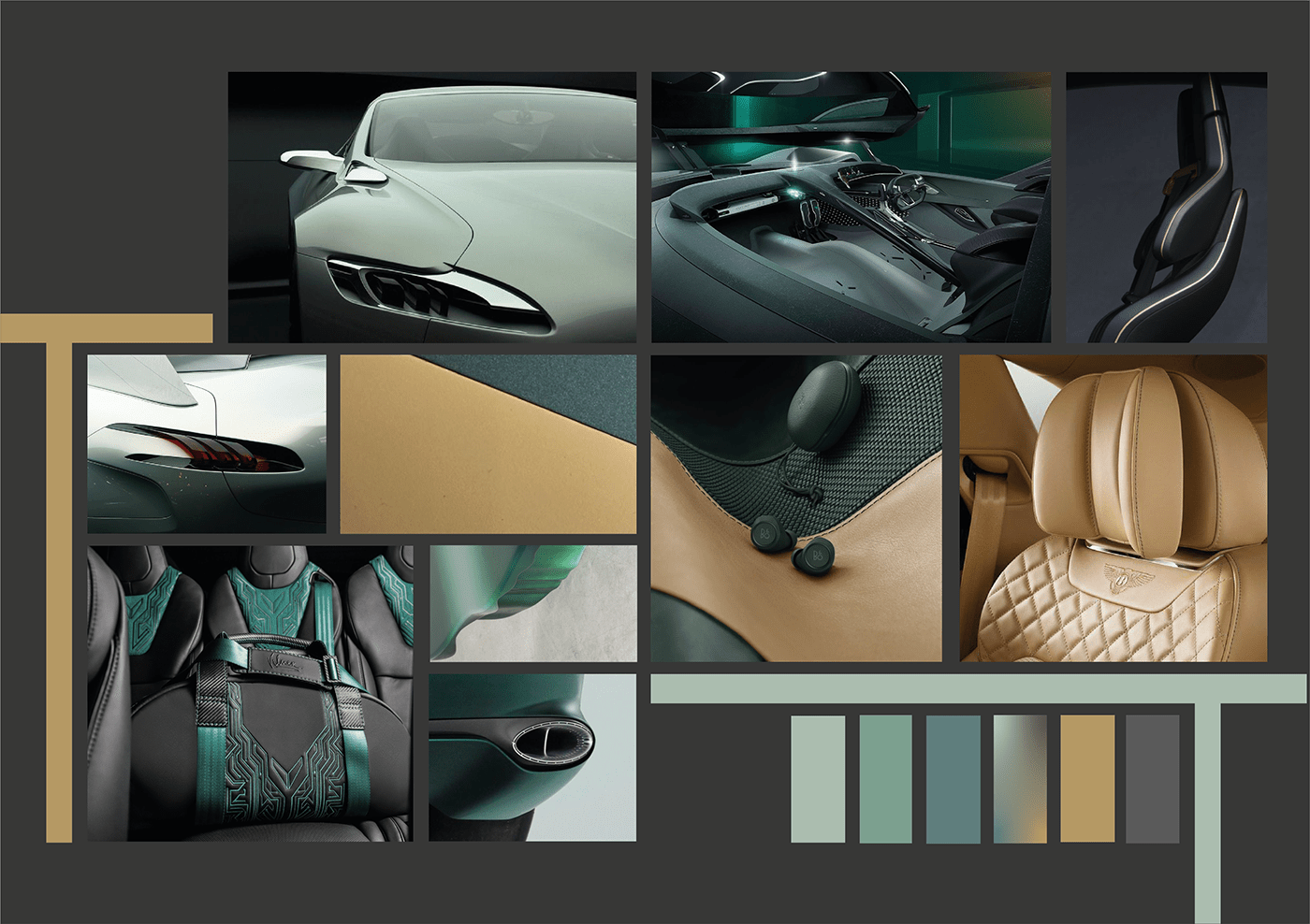 cmf color design Fashion  forecast material moodboard product design  textile automotive  