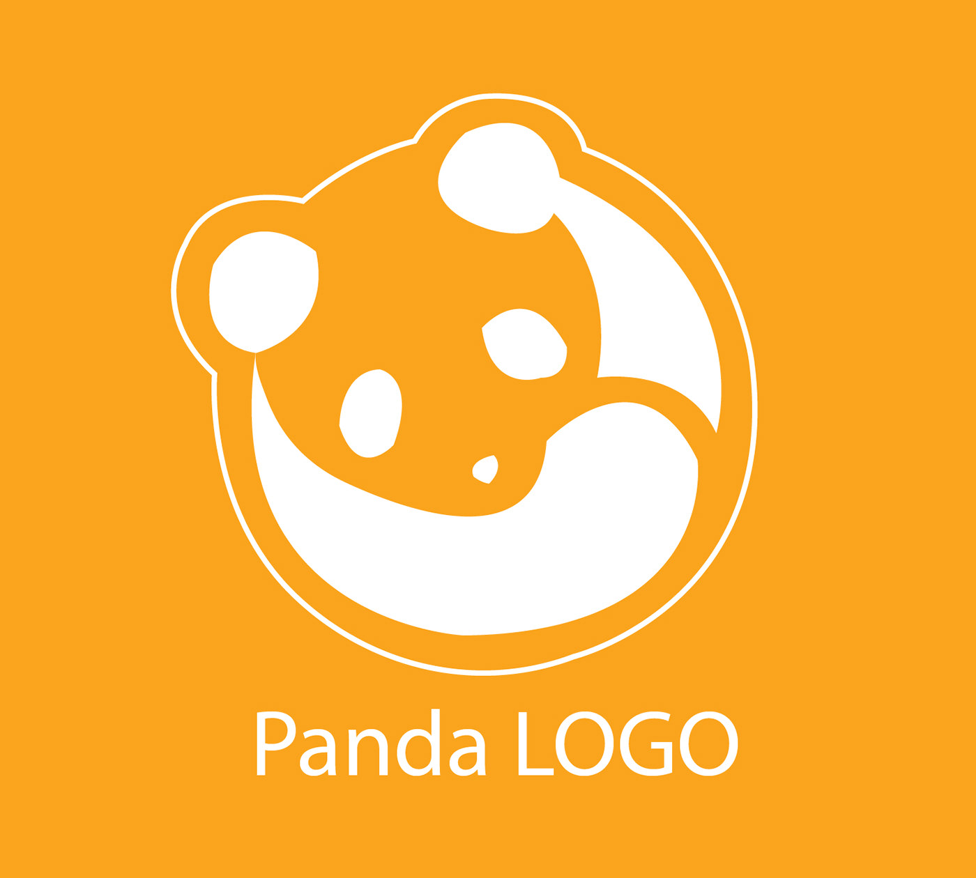 creative logo logo design Panda  face New logo Logo Design attractive logo