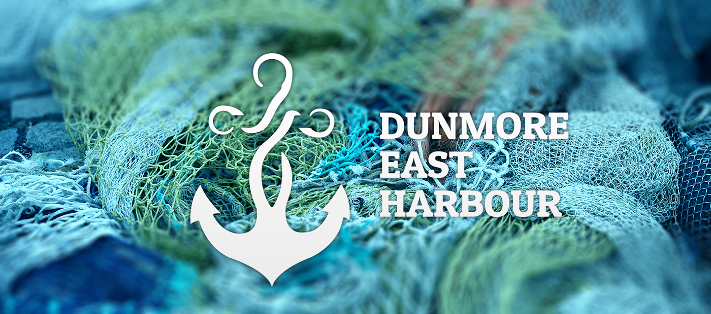 dunmore east harbour harbor blue wave Ocean fishing industry tourism funding anchor