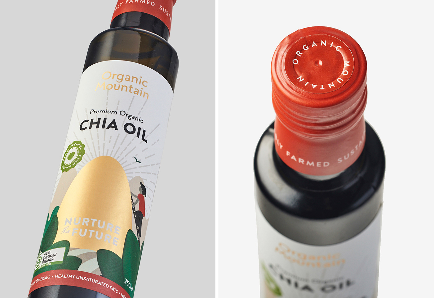 Packaging branding  healthy graphicdesign ILLUSTRATION 