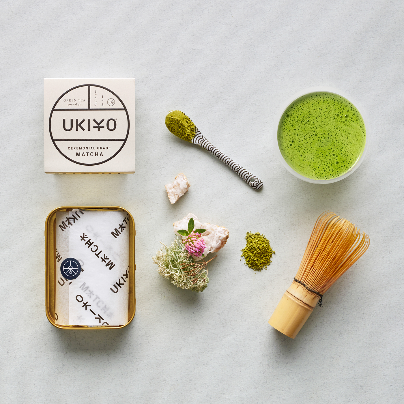 UKIYO Matcha Tea Tea Packaging Packaging iwant branding  tea design packaging art direction matcha