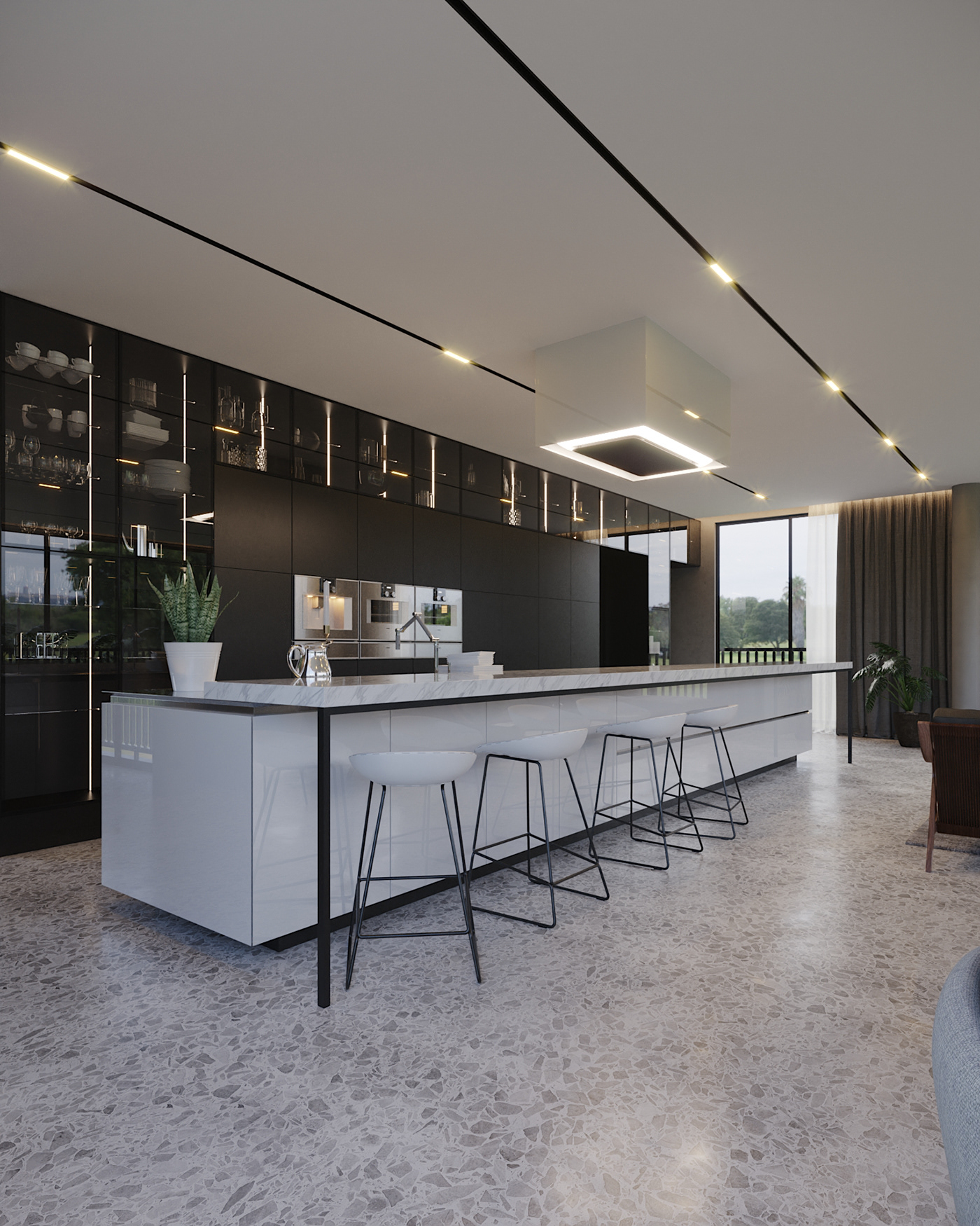 3D 3dsmax archviz design interiordesign living modeling Real State studio3d