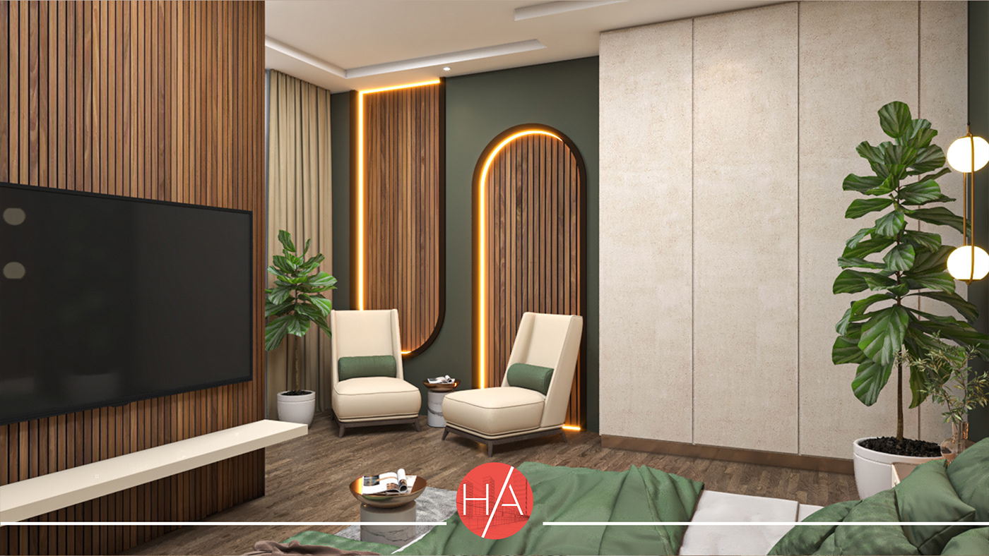 Sofa bed 3ds max CGI Render interior design  bedroomdesign Bedroom interior interiordesign bedroom modern