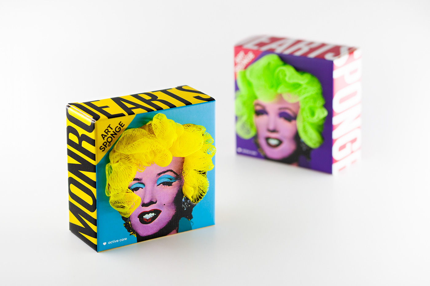 art art sponge monroe Packaging pop-art Sponge warhol