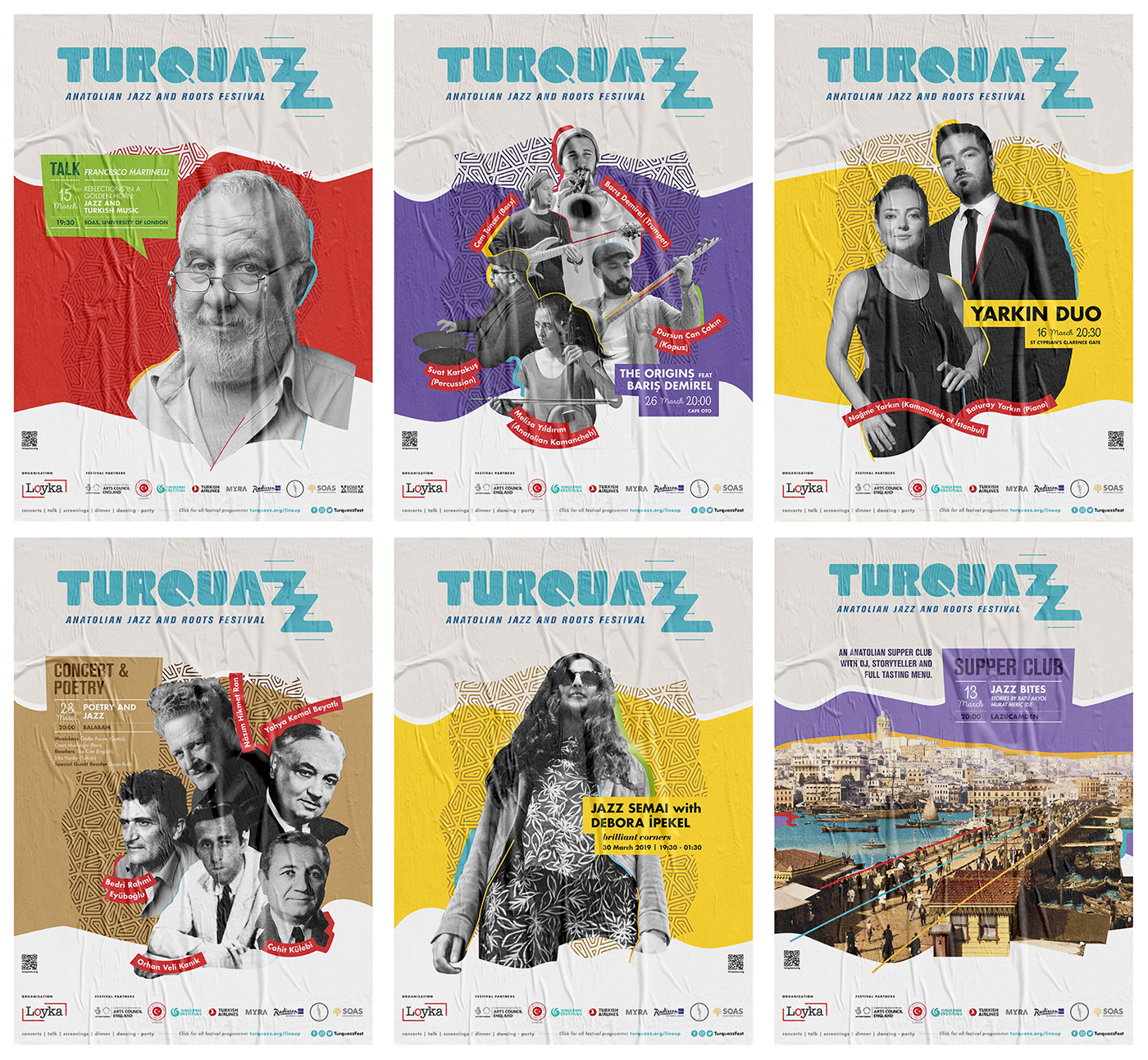 music jazz London turkish ILLUSTRATION  design festival
