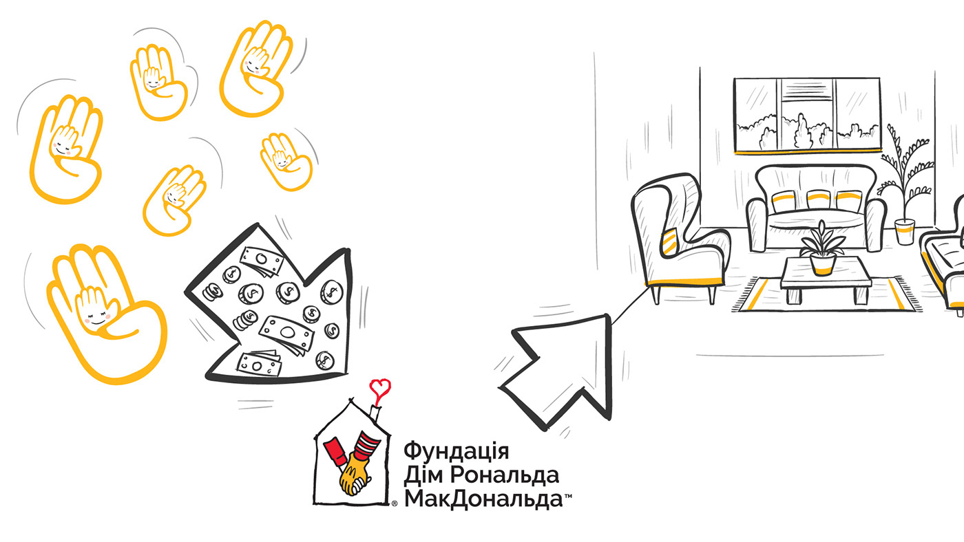 McDonalds Advertising  whiteboard animation Burger King Fast food Drawing  ukraine charity hospital Scribe Video