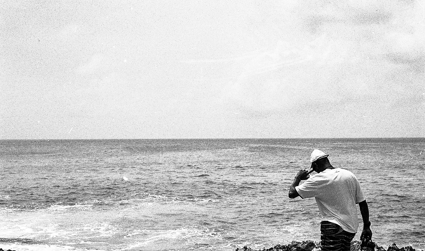 colombia Film   Analogue monochrome Photography  Island sea turism