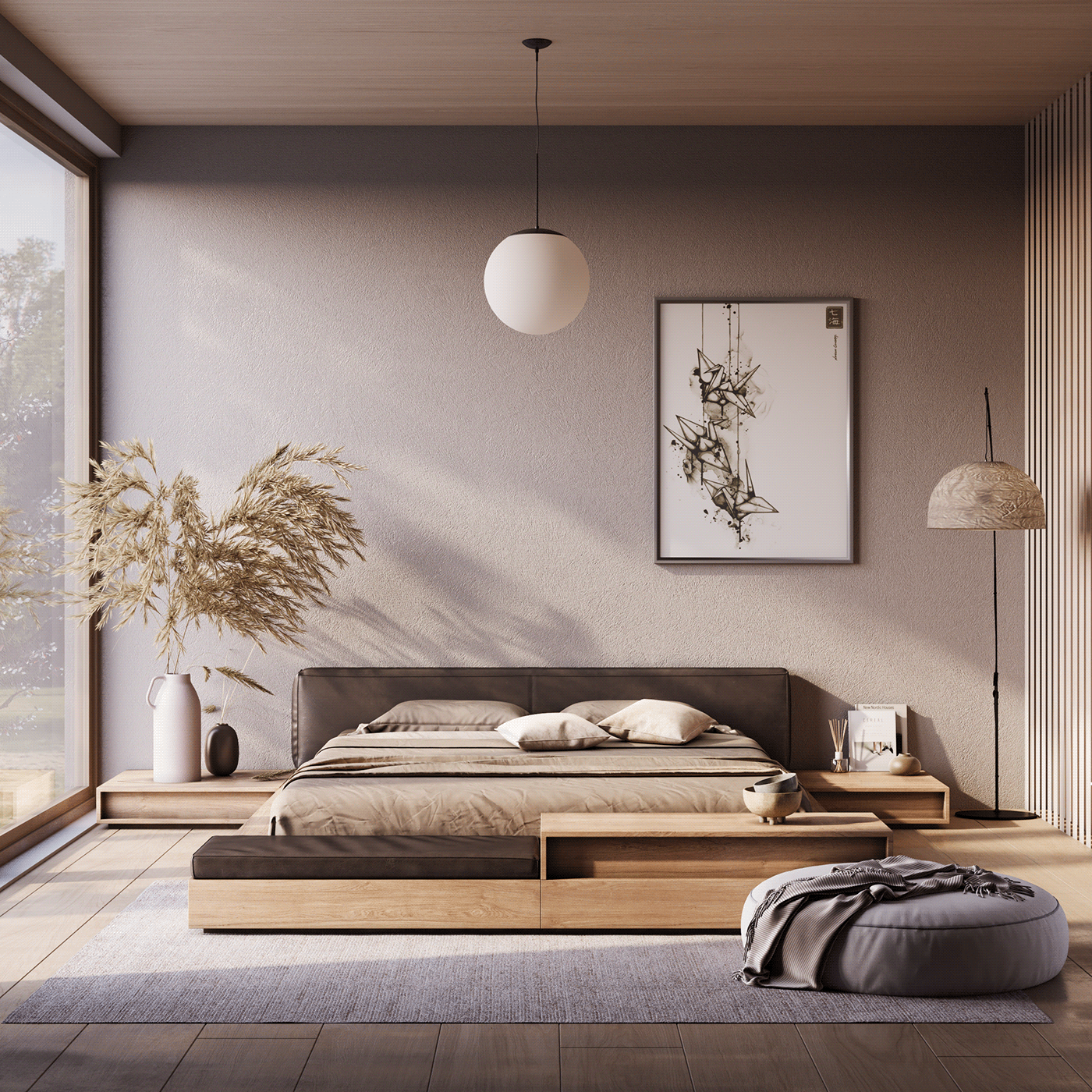 3D visualization interior design  3ds max Interior bedroom интерьер визуализация спальня interiorvisualization