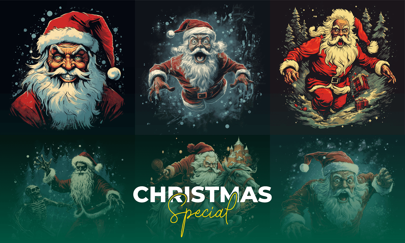 t-shirt christmas design santa Merry Christmas Santa Claus ILLUSTRATION  Digital Art  Drawing  digital illustration