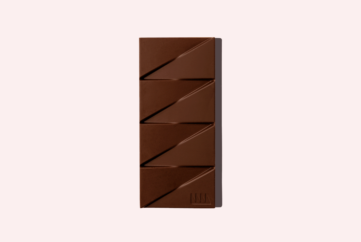 bright chocolate colors Custom geometric package Packaging shape Tropical
