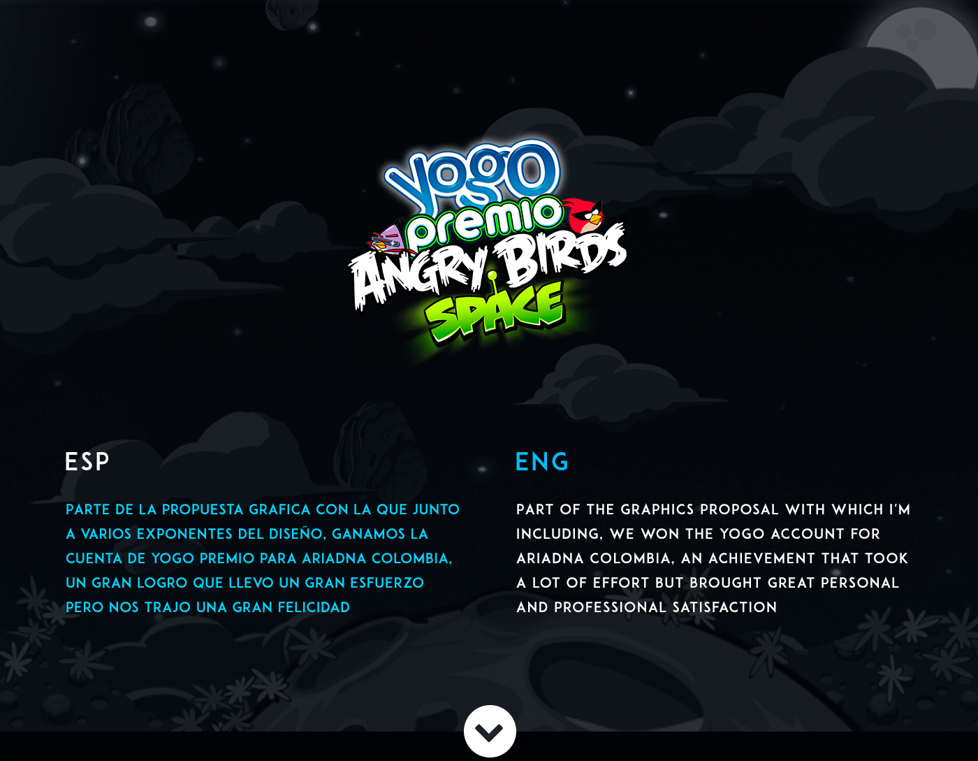 yogo premio licitación yogurt angry birds diseño interfaz Web design yogo yogo