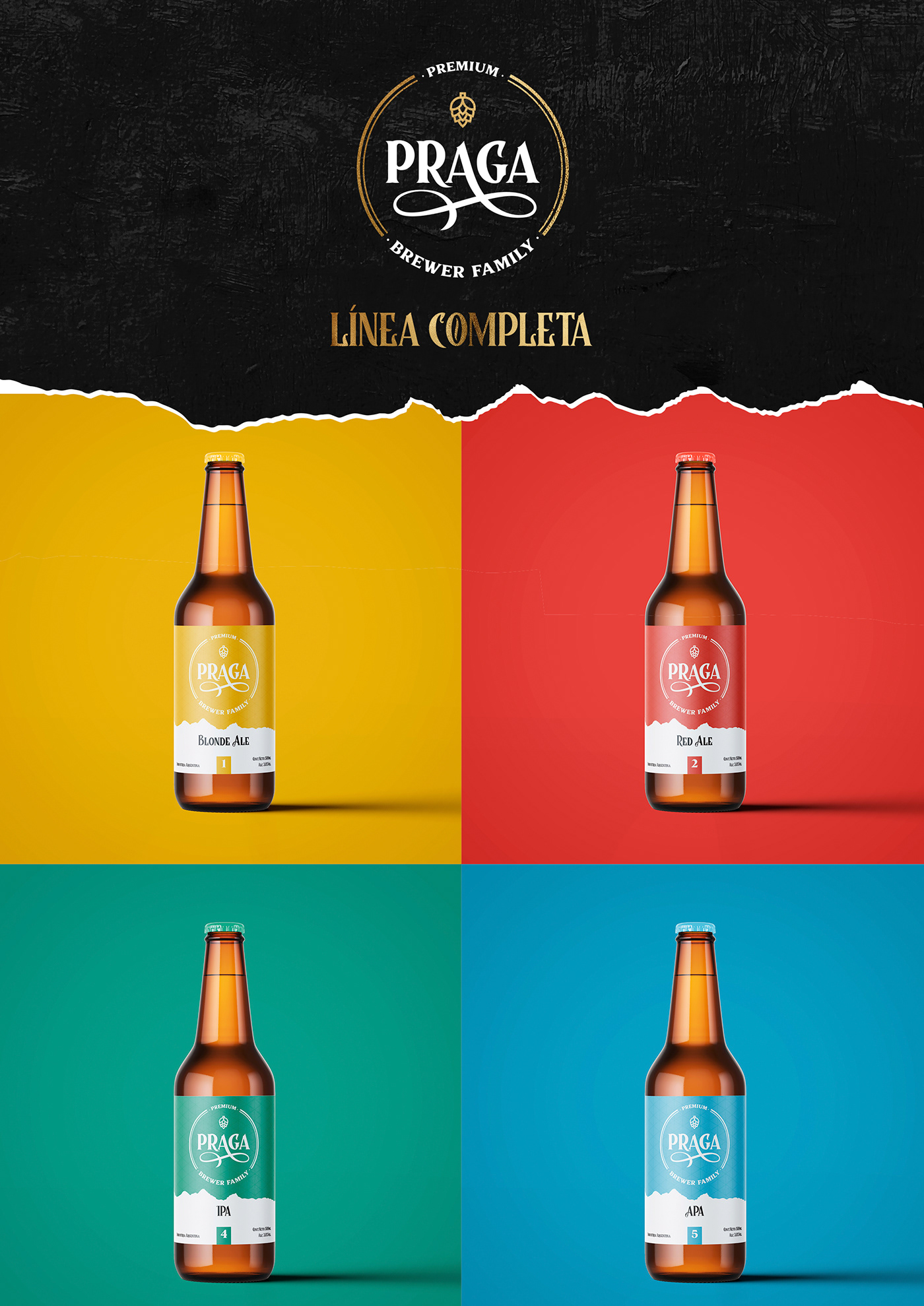 beer brand identity cerveza design diseño gráfico etiqueta Label Packaging