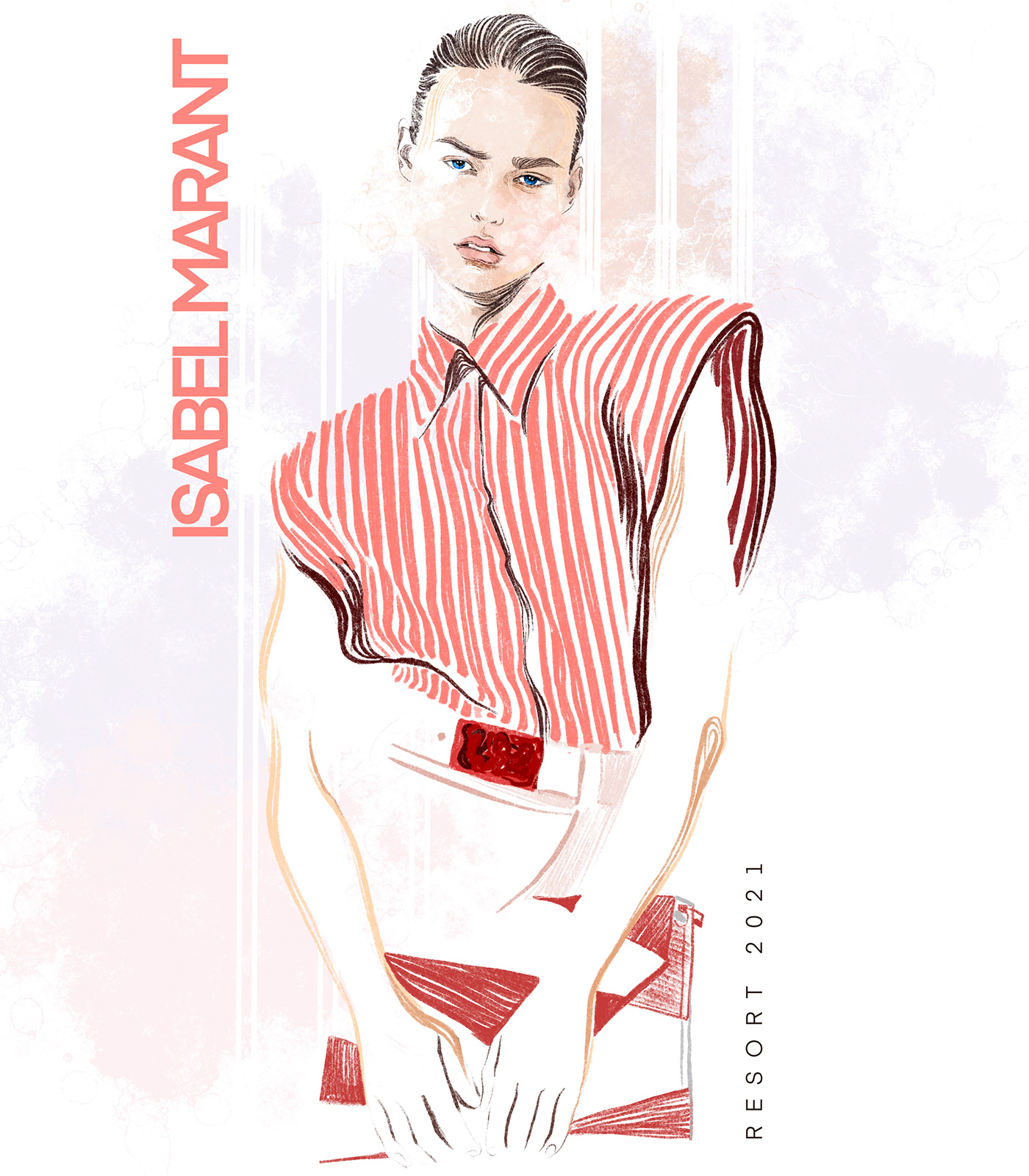 Fashion  fashion illustration fashion sketch portrait sketches street style Style