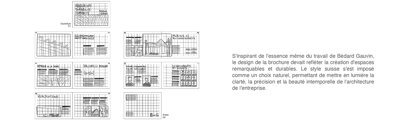 graphic design  graphisme architectural design edition brochure coorporative Editions Brochure corporative