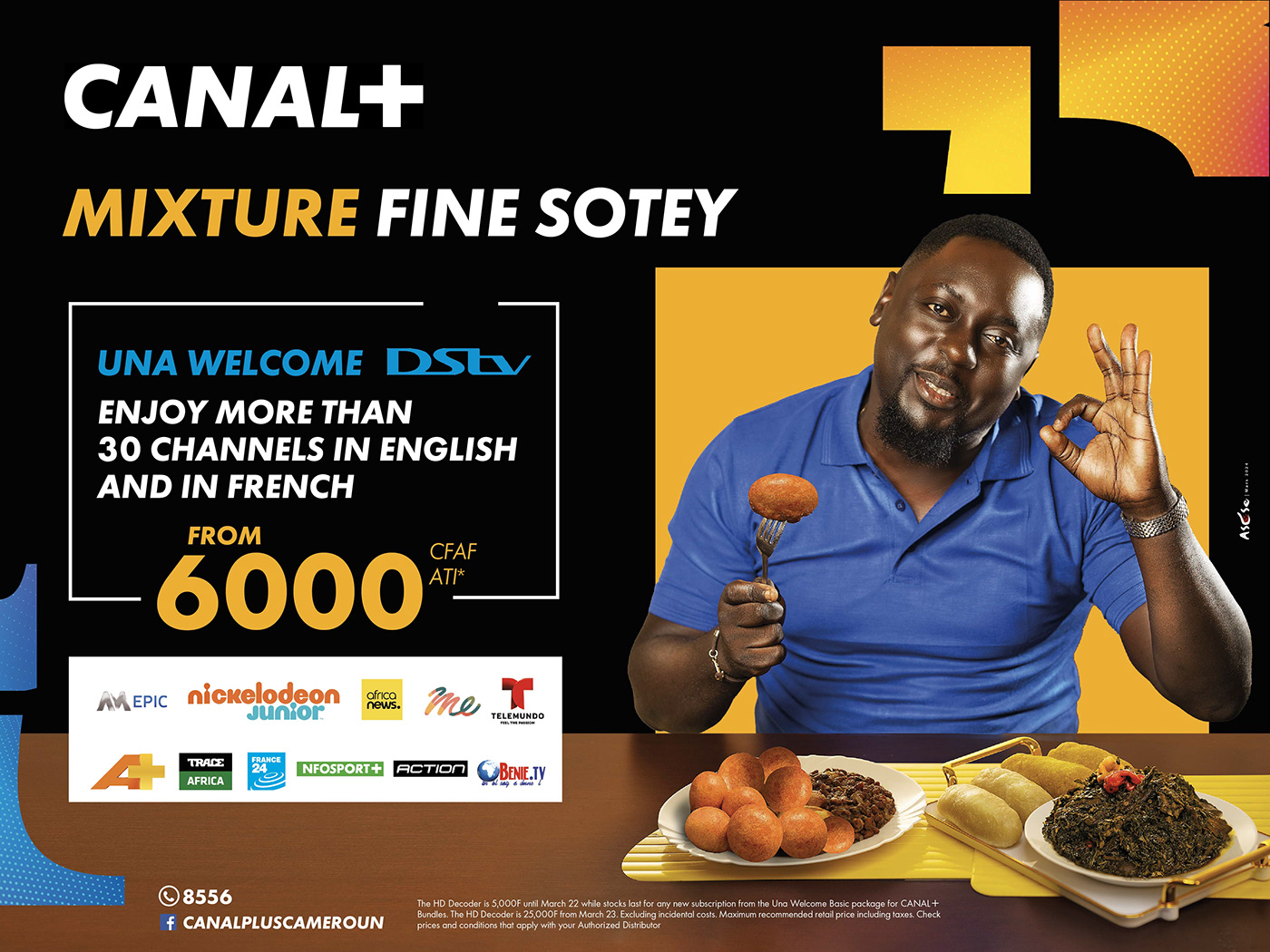 Canal+ pub Advertising  ascese Canal+ Afrique