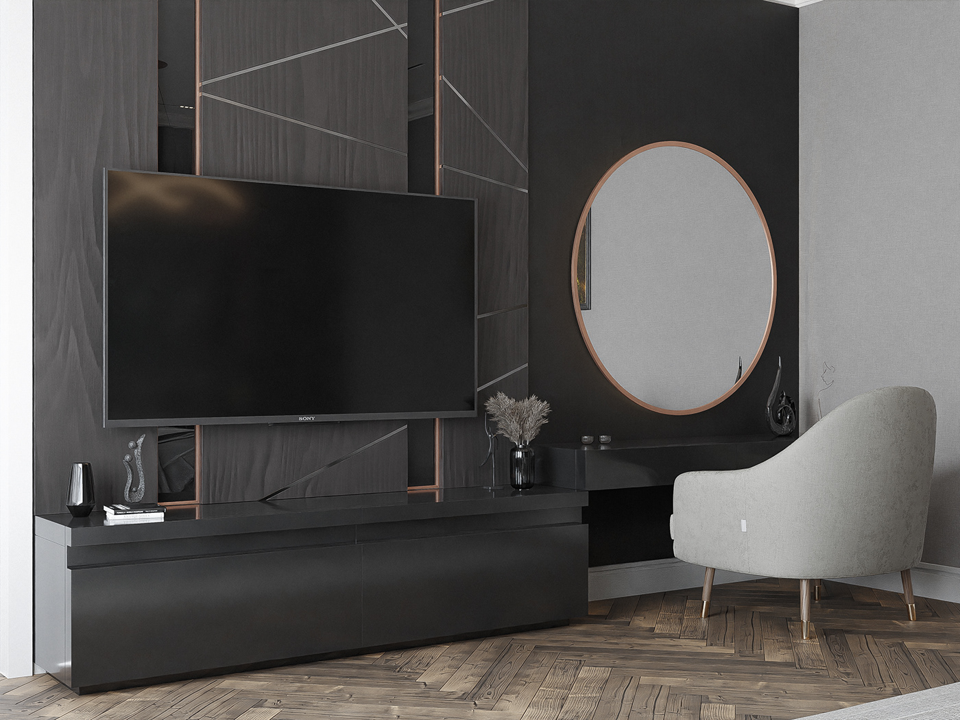 architecture archviz bedroom blender Interior modern Render visualization