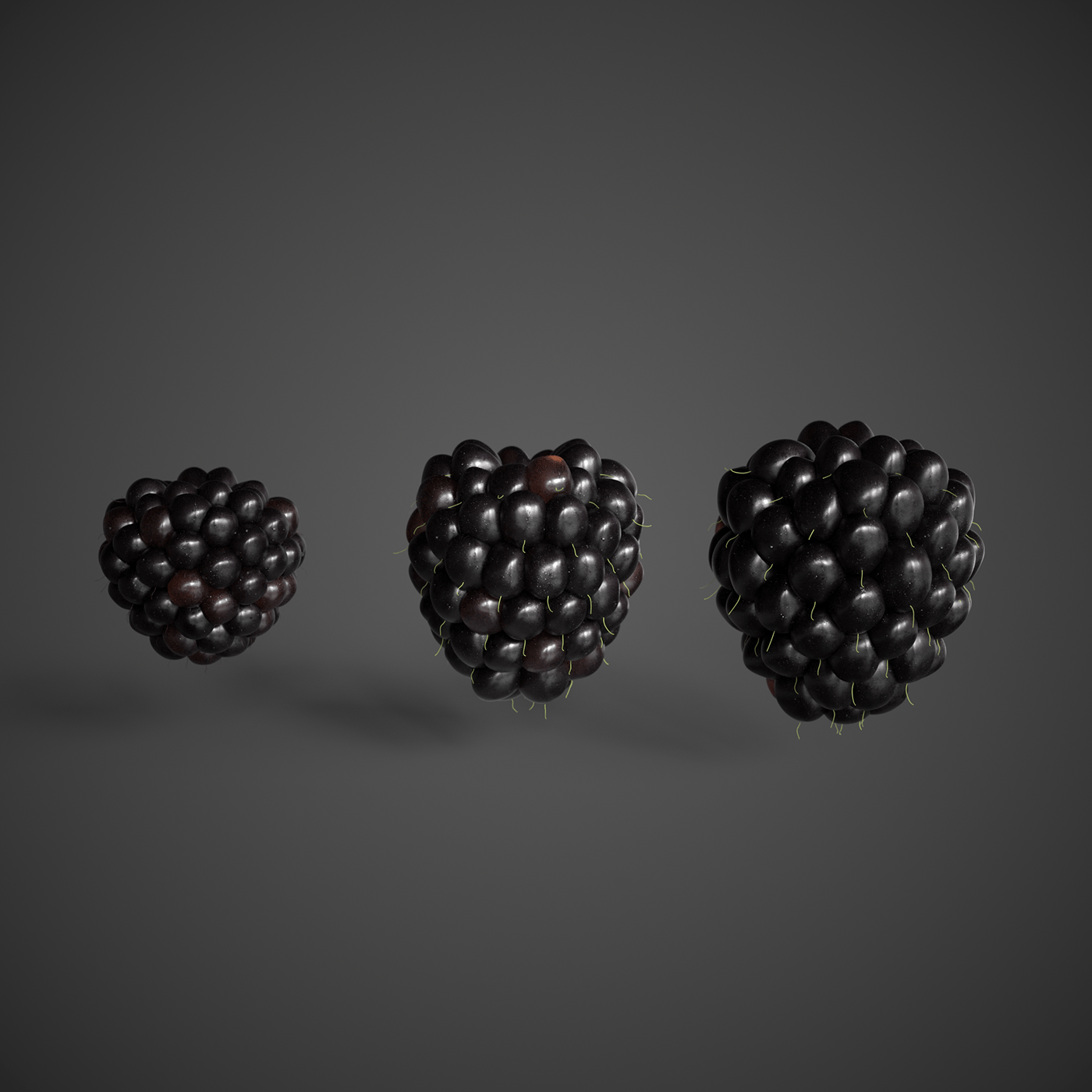 3D berries blueberries CGI cinema 4d Fruit Octane Render Render visualization