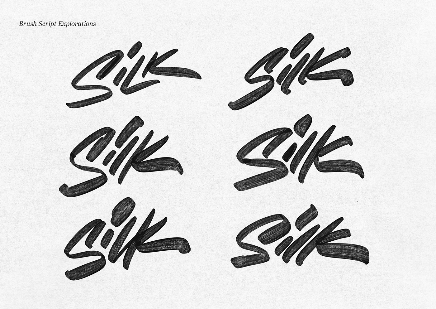 Monstercat Silk Logo Design Process Sketch by Jeremy Friend