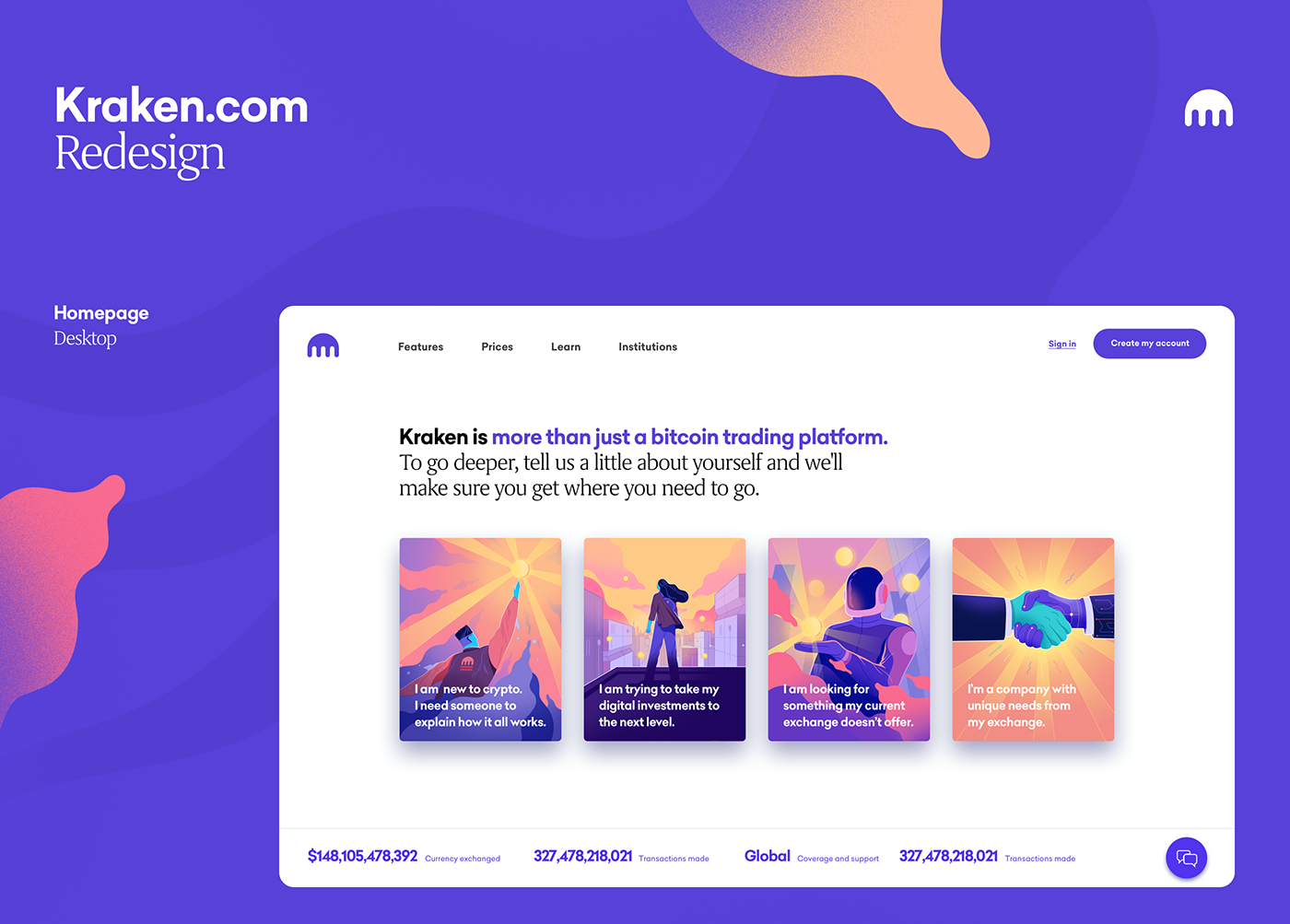 design brand colors crypto cryptocurrency ILLUSTRATION  interaction Webdesign art direction  product design 
