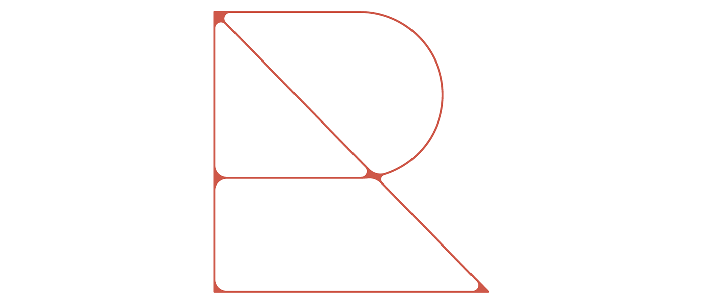 art brand design Geometrical graphic letters logo Title type typo