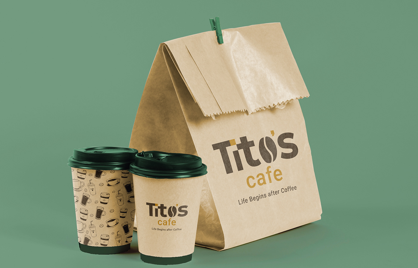 brand cafe Coffee creative Golden Ratio logo Packaging visual identity