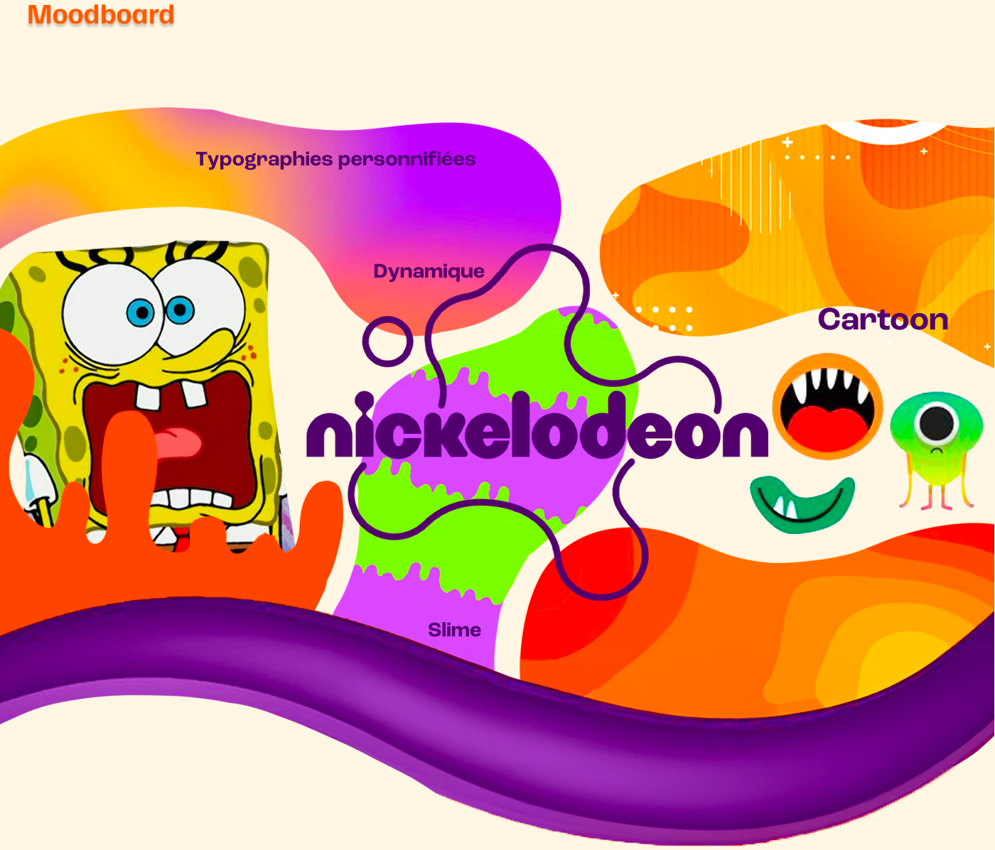 motion graphics  motion design after effects animation  video nickelodeon тв brand identity visual design
