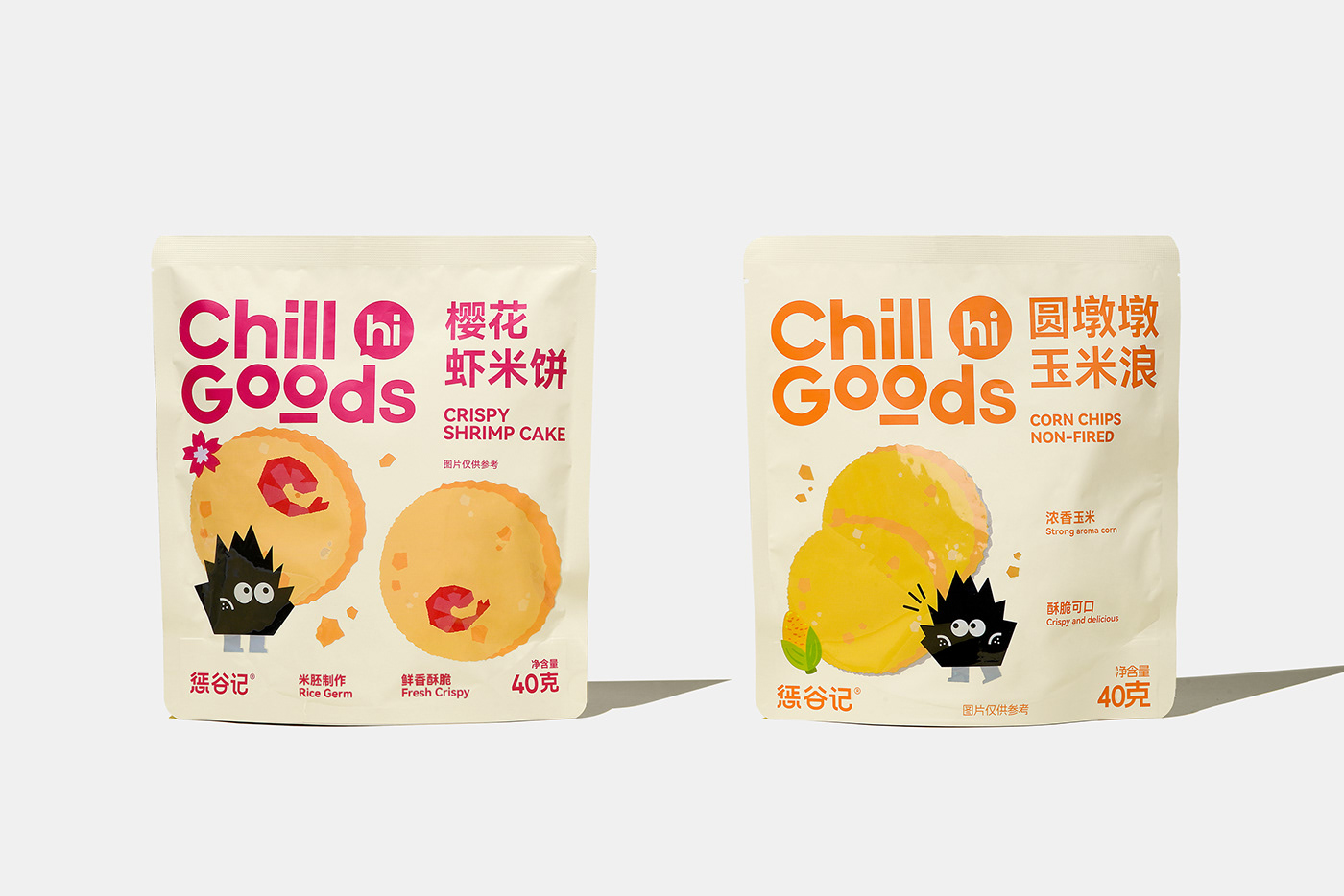 snack packaging design visual identity Graphic Designer Brand Design identity snack packaging Fun Packaging cute