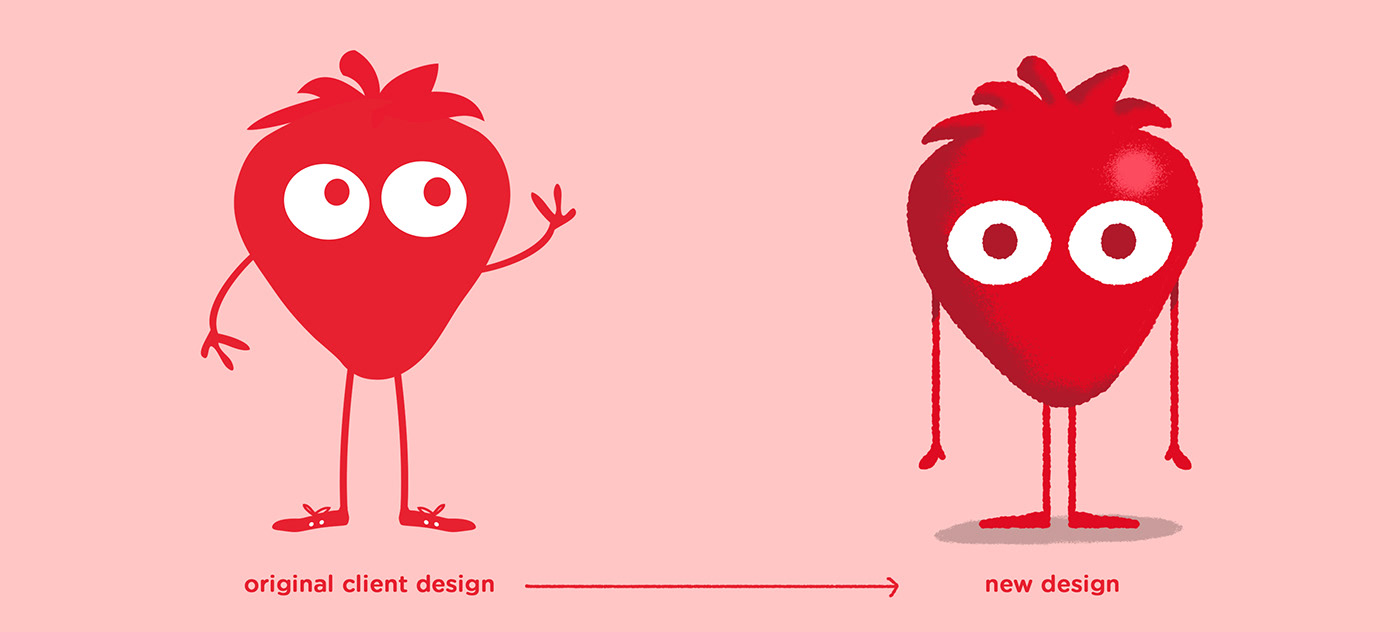 Character Character design  design Fruit ILLUSTRATION  motion graphics 