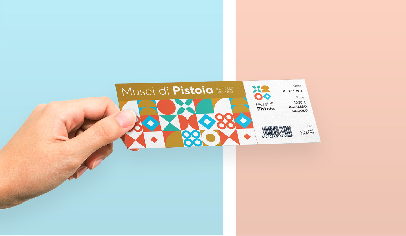 branding  museum visual identity brand identity modular identity pattern color logo Logo Design brand