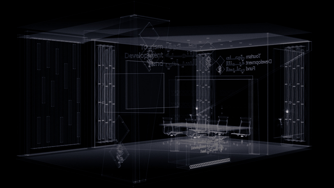design 3D Render visualization archiz Exhibition  Exhibition Design  exhibition stand Saudi Arabia KSA