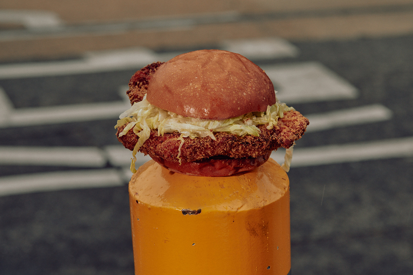 brand identity bull burger chicken diner Fast food Food  merchandise restaurant Signage
