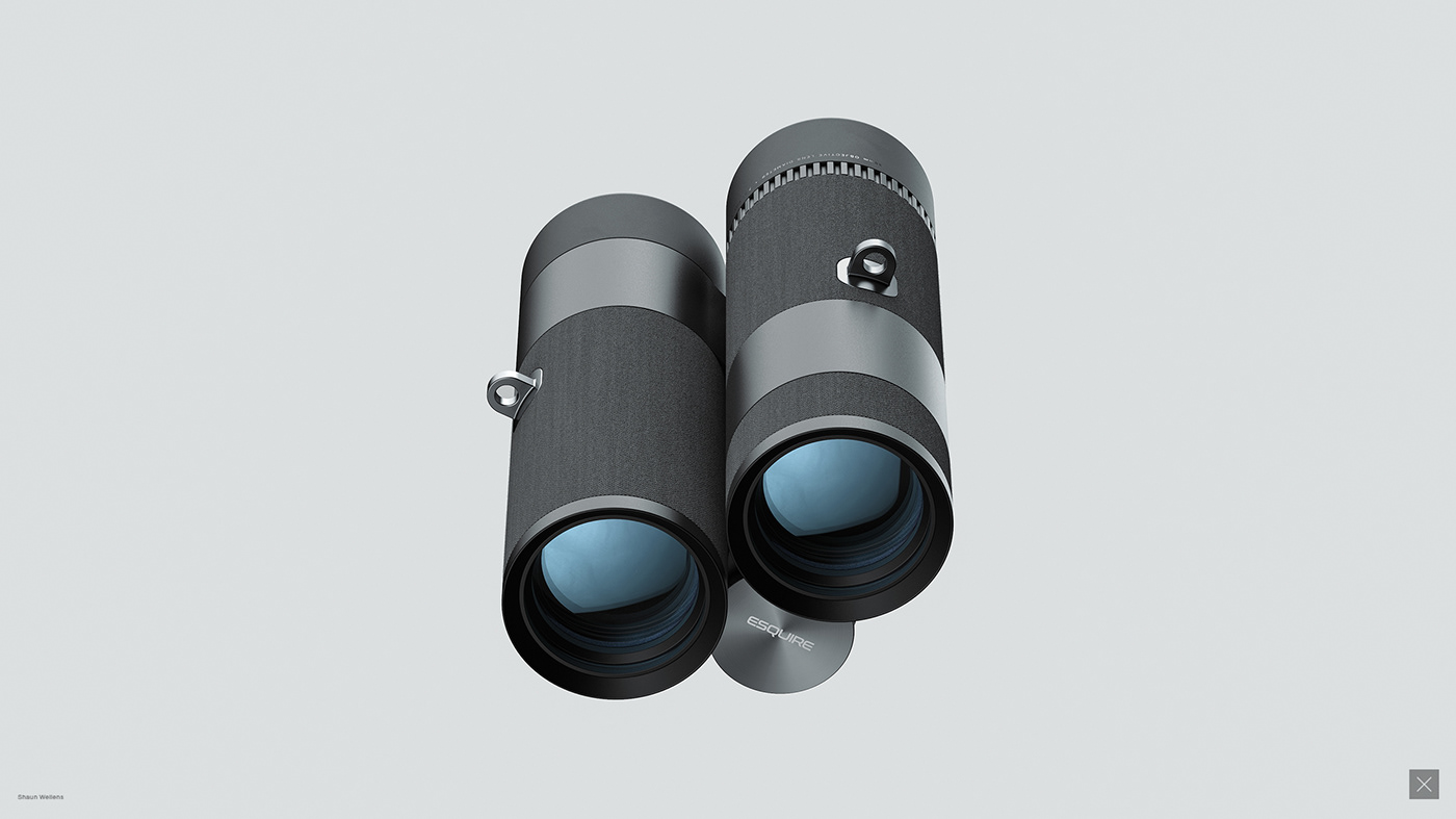 visualisation visualization Render CGI cmf binoculars concept design industrial design  Itaca product design 