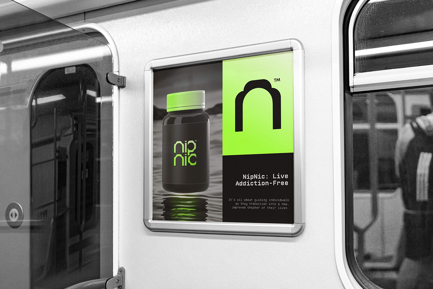 brand identity Logo Design logo supplement sport modern branding  bottle futuristic minimalist logo