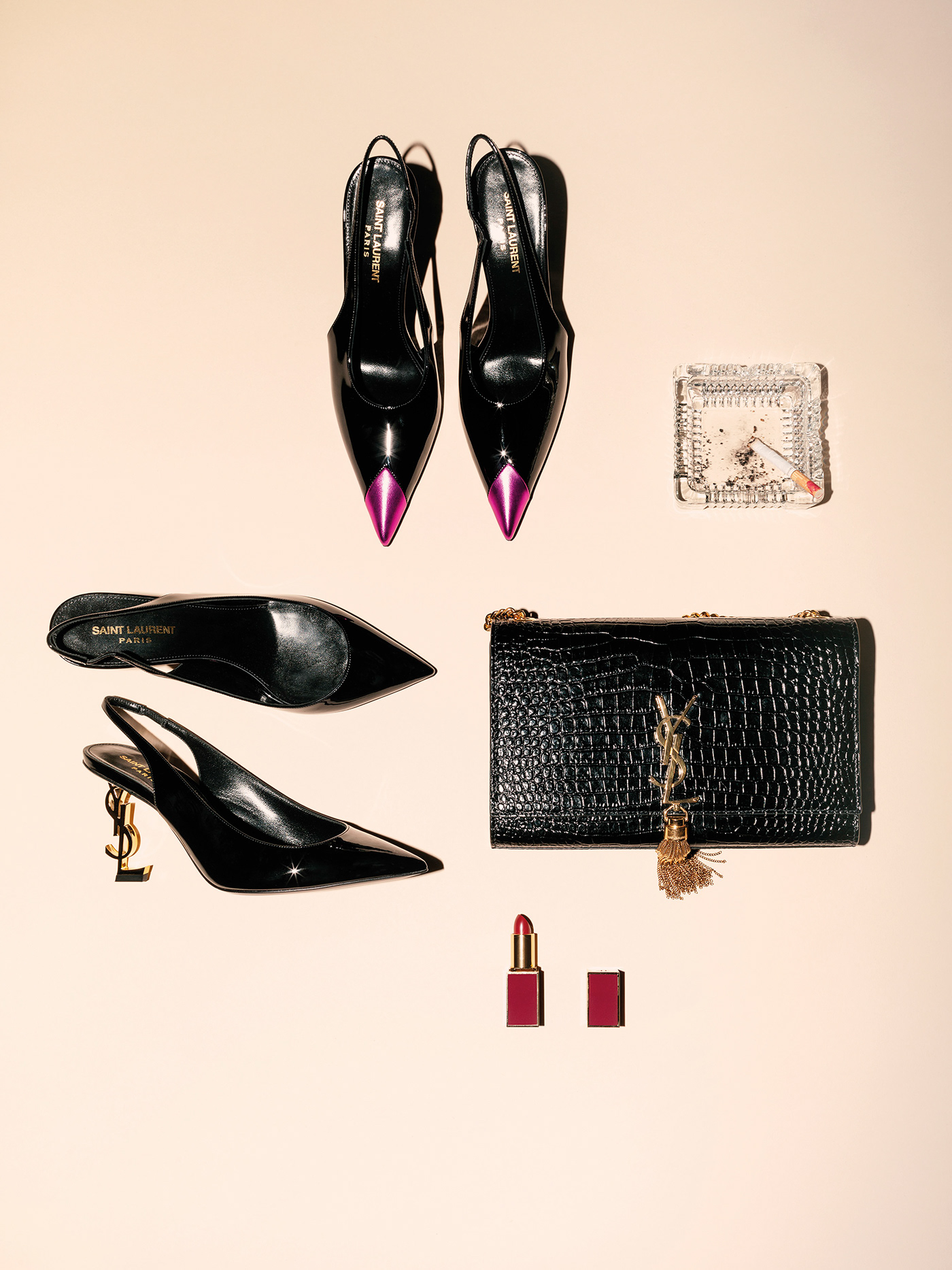 accessories fashion photography Photography  still life ysl yves saint laurent