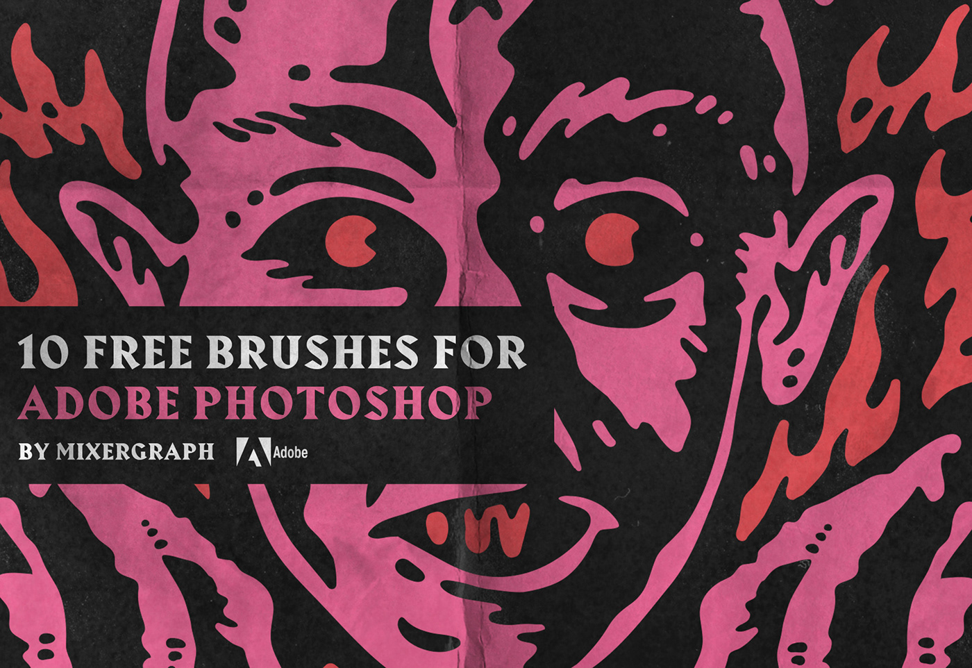 adobe brushes Distressed free gritty grunge horror noise photoshop resources