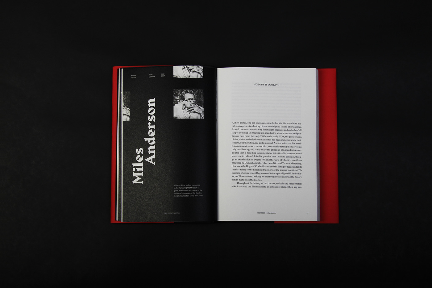 editorial design  book Cinema dogma 95 Film   Lars Von Trier publication libro religion confessions