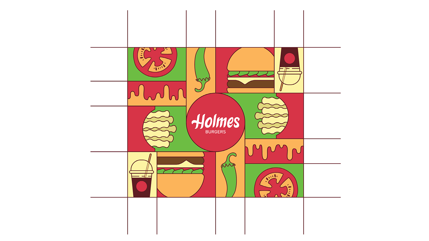 Brand Design brand identity burger Food  identity Logo Design menu Packaging restaurant visual identity